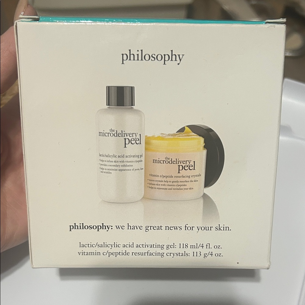 Philosophy Microdelivery Peel Set - White & Yellow